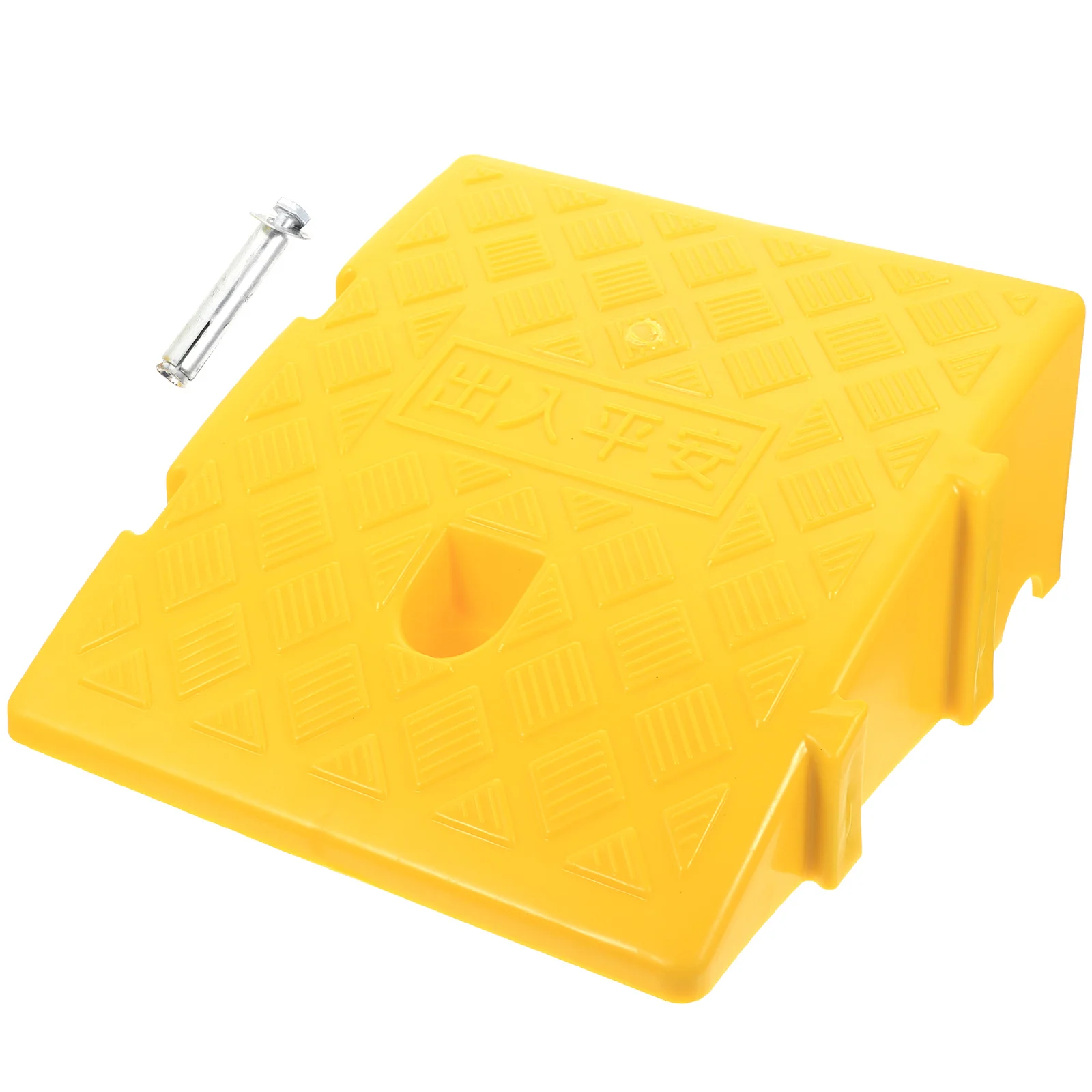 

Road Ramp Pad Plastic Mat Shed Threshold Car Used Climbing Lightweight Portable Stair Carpet Treads