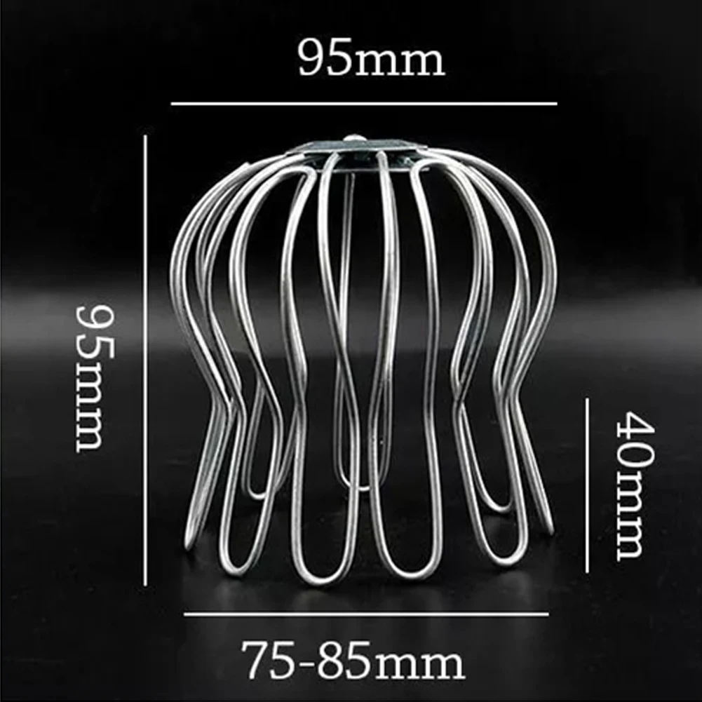 Strainer Garden Floor Drain Gutter Guard Stainless Steel Gutter Leaf Guard Mesh Cover For Stopping Blockage Leaves 50-120mm
