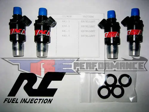 

RC 750cc Flow Matched Fuel Injectors fit Honda B20 B D H Series Engines