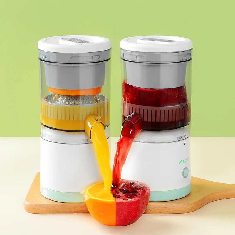 

Wireless Slow Juicer Orange Lemon Juicer USB Rechargeable Juicers Fruit Extractor Portable Squeezer Pressure Juicers for Home