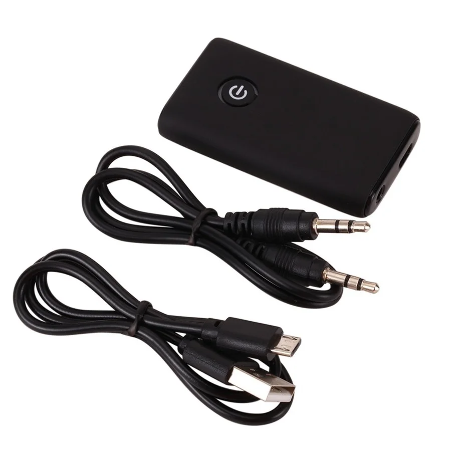 Grwibeou 2 in 1 Wireless Bluetooth 5.0 Transmitter Receiver Chargable For TV PC Car Speaker 3.5mm AUX Hifi Music Audio Adapter