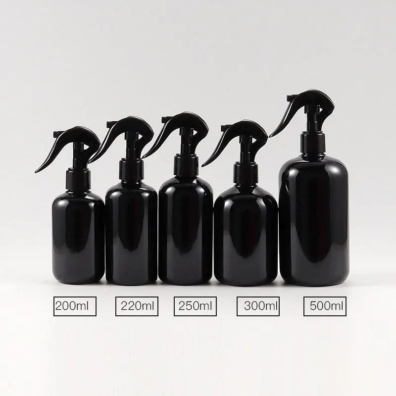Plastic Squeeze Bottles 200ml 220ml 250ml 300ml 500ml Empty Plastic Spray Cosmetic Bottles Liquid Containers Trigger Sprayer Pump