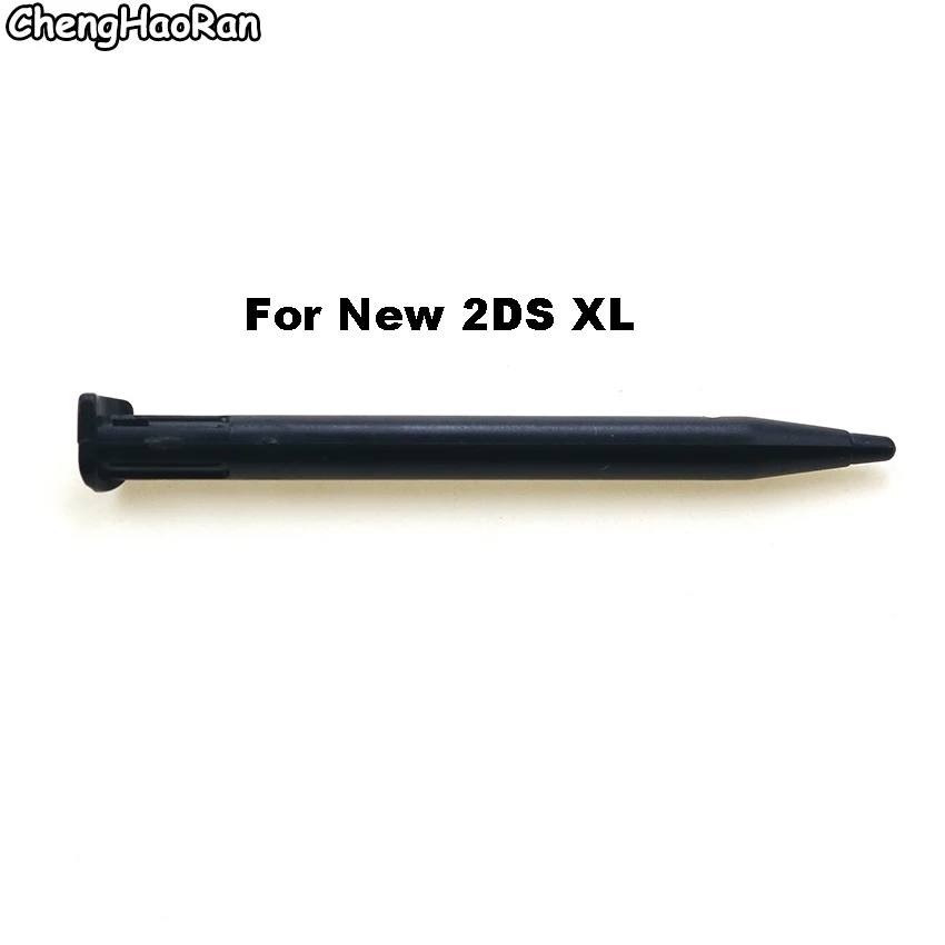 ChengHaoRan Black Metal Telescopic Stylus Plastic Stylus Touch Screen Pen for 2DS 3DS New 2DS LL XL New 3DS XL For NDSL NDSi NDS