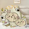 Cartoon C-Chiikawasss Blanket Skin friendly comfort warm soft plush blanket suitable sofa living room office bedroom 1