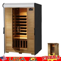 Sauna Room Cover Outdoor Wood Sauna Dynamic Sunlighten Protection 1