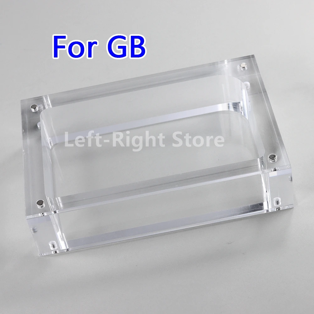 Transparente Acrílico Game Boy Console Cover Card Slot Box Display Stand Acessórios Shell para gb 1pc - Image 4