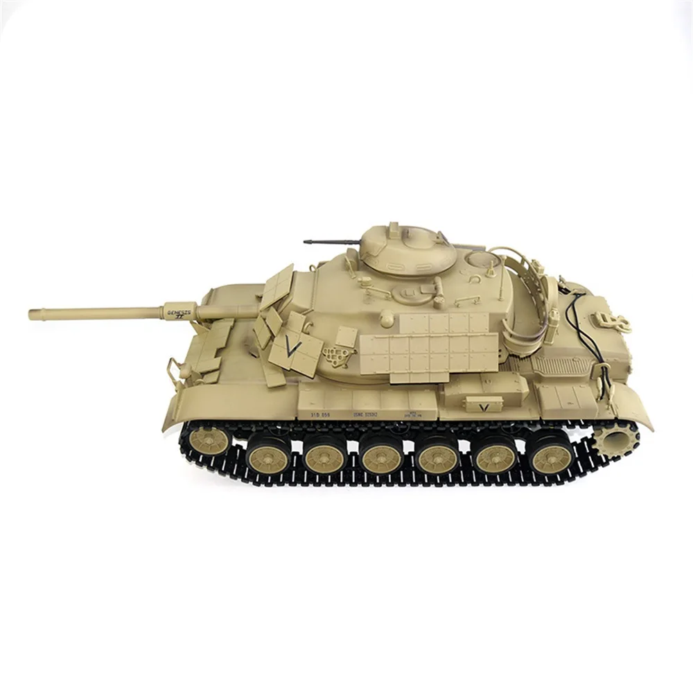 Tongde 1/16 ERA USA M60A1 RC Tank 2.4Ghz Remote Control with loud speaker lights Tank Armored Vehicle Model Adult Children's Toy 4