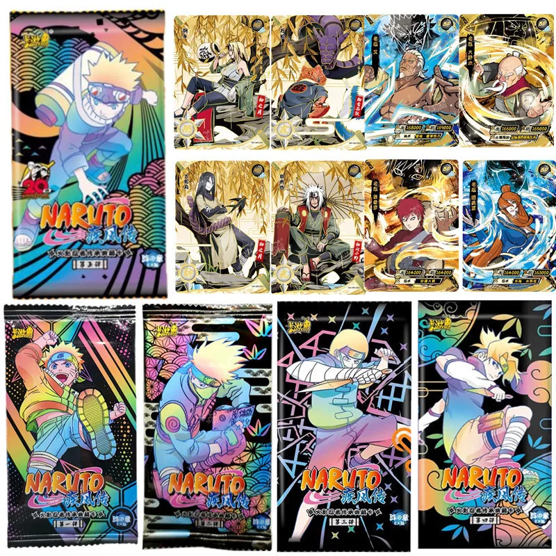 2023 Nuovo Kayou Naruto Tire10 Wave 5 Chapter Card Versione Ex Whirlpool Naruto Sp Uchiha Madara Bp Mr Card Collection Card