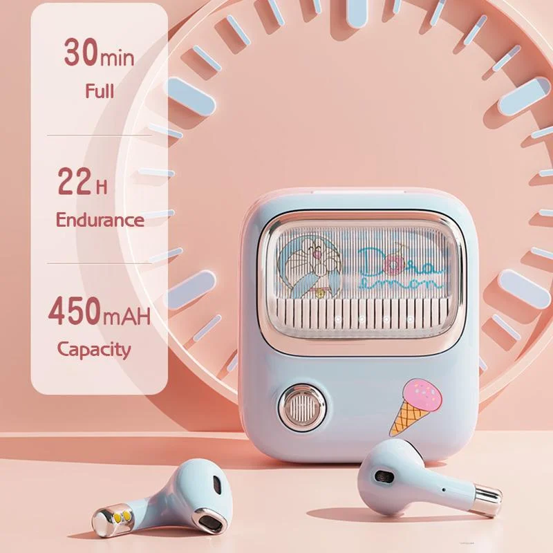 新製品ワイヤレスイヤホン 高音質 ドラえもん Bluetooth 5.0