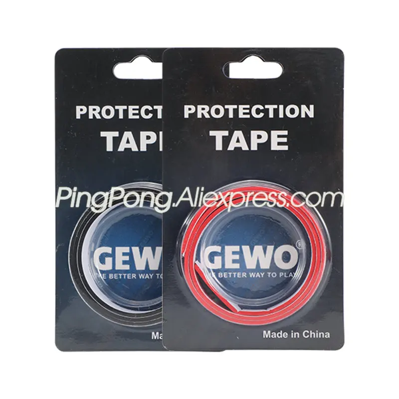 

2x Original GEWO Table Tennis Racket Edge Tape Side Protective Tape Ping Pong Bat Sponge Tape Accessories