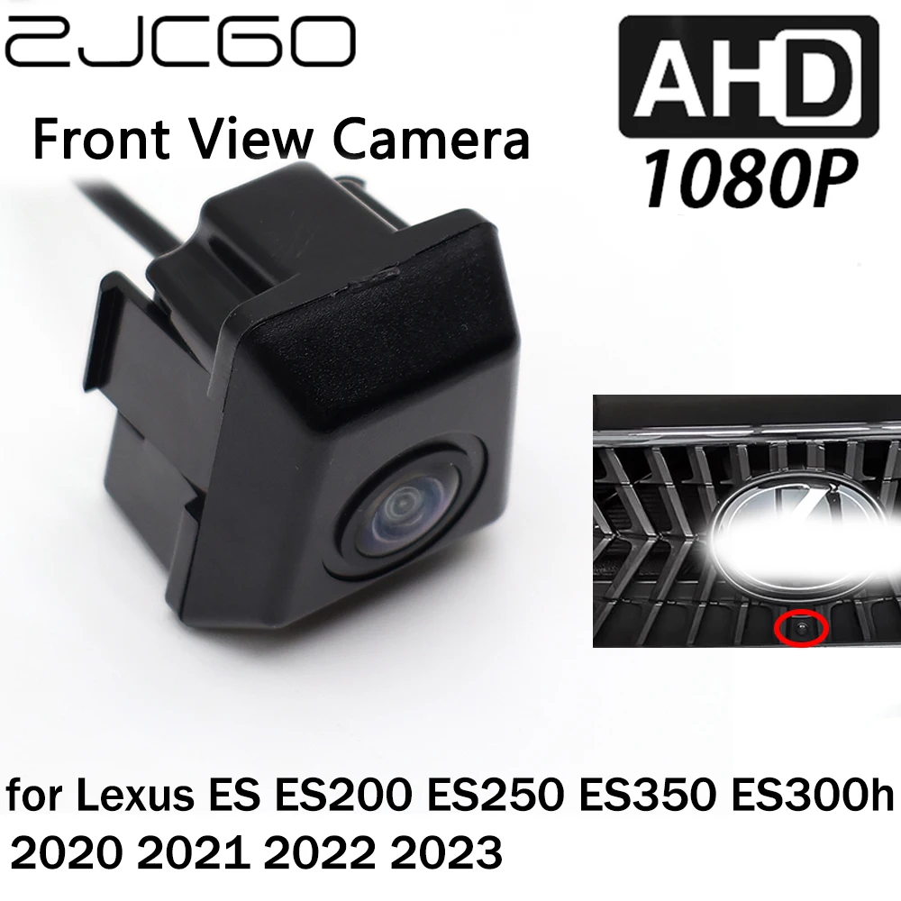 

ZJCGO Car Front View LOGO Parking Camera AHD 1080P Night Vision for Lexus ES ES200 ES250 ES350 ES300h 2020 2021 2022 2023