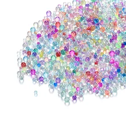 100g Mini Bubble Glass Beads for Resin Art and DIY Crafts (Mixed)
