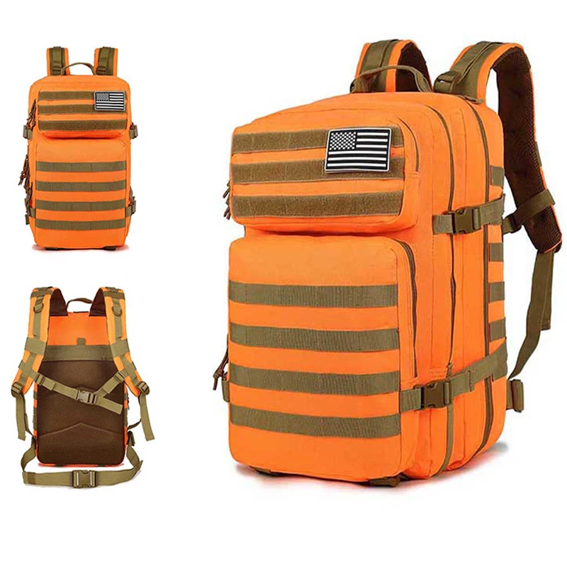 

Military Tactical Backpack 1000D Nylon Waterproof Trekking Fishing Hunting Bag Backpacks Outdoor Assault Pack For Travel Hiking
