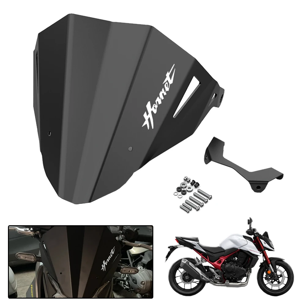 

For HONDA CB750 HORNET CB 750 Hornet 2023 2024 Motorcycle Accessories Windscreen Extension Windshield Spoiler Winds Deflector