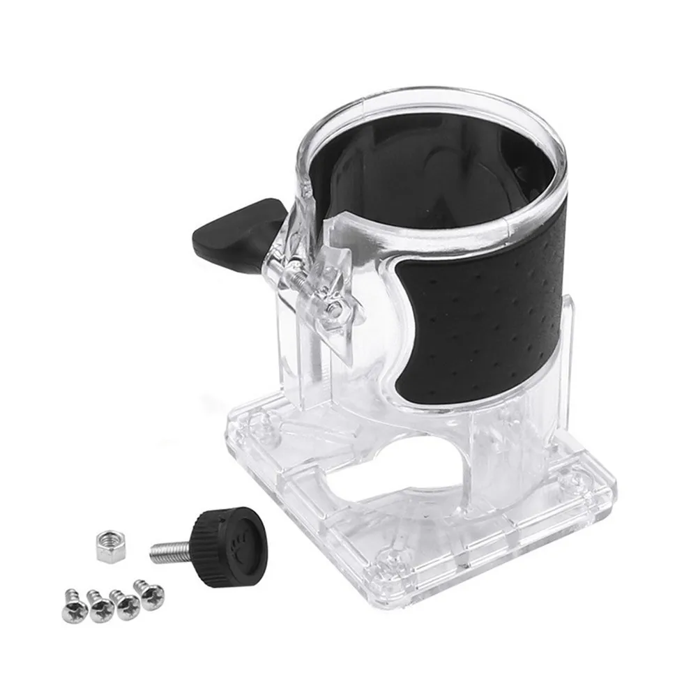 65mm Plunge Router Base Trimming Milling Machine Cover Wood Milling Stand For Tupia Makita RT0700C DRT50 3709 370 Power Tool 2
