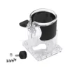 65mm Plunge Router Base Trimming Milling Machine Cover Wood Milling Stand For Tupia Makita RT0700C DRT50 3709 370 Power Tool 2