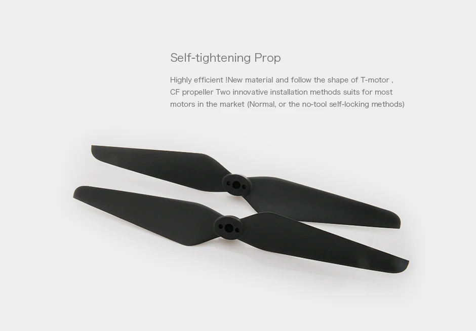 T-motor T9545-A/B 2PCS/PAIR prop self-tightening ing propeller 11