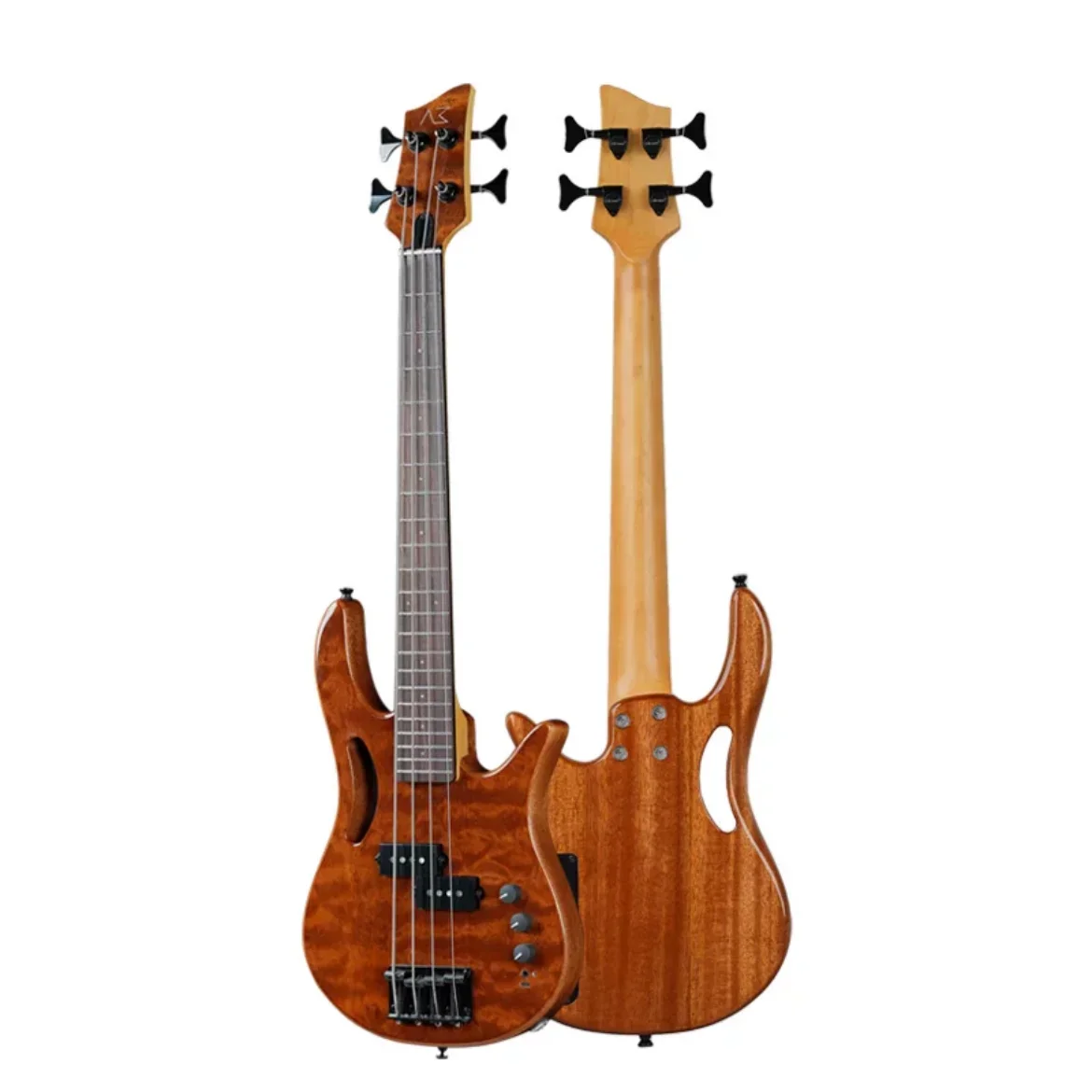 Wholesale AKAMA Mini Beast Digital Silent Electric Bass Guitar 33