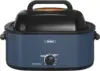 28lb 24-Quart Roaster Oven, Electric Roaster Oven with Viewing Lid, Turkey Roaster with Unique Defrost/Warm Function, La 1