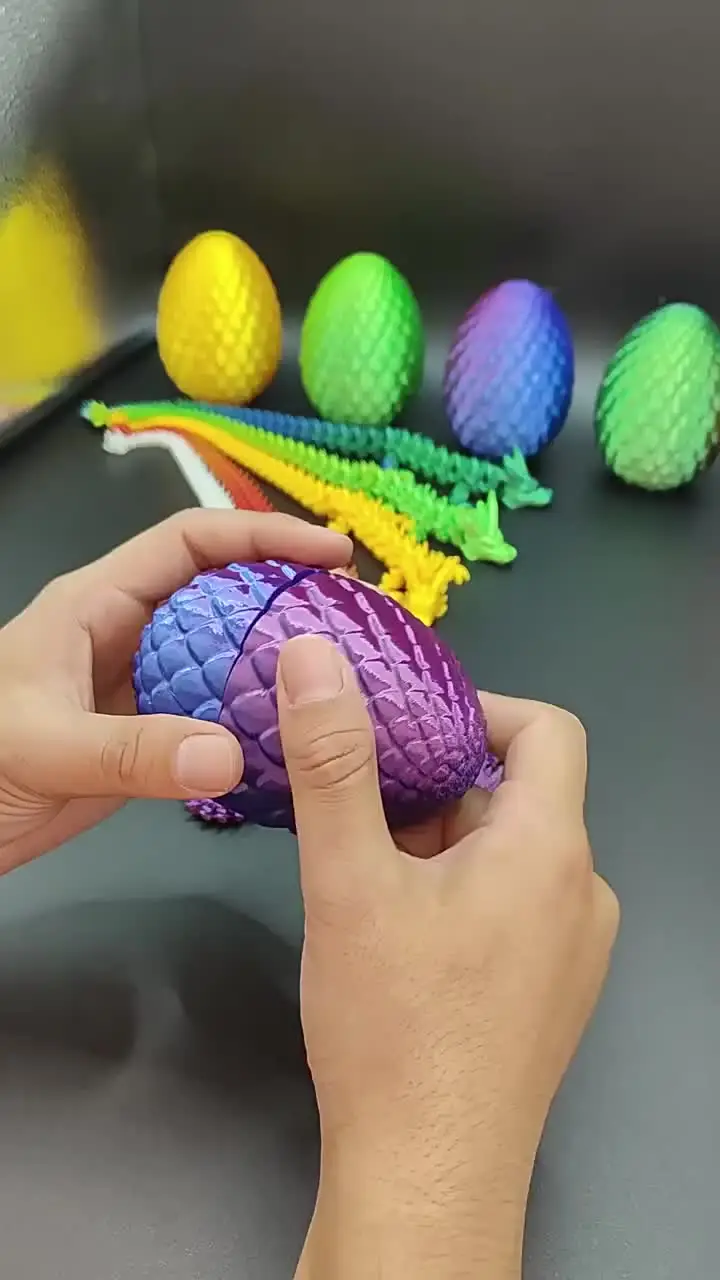 8 см 3D-печатное яйцо дракона забавное украшение для дома и офиса как крутая