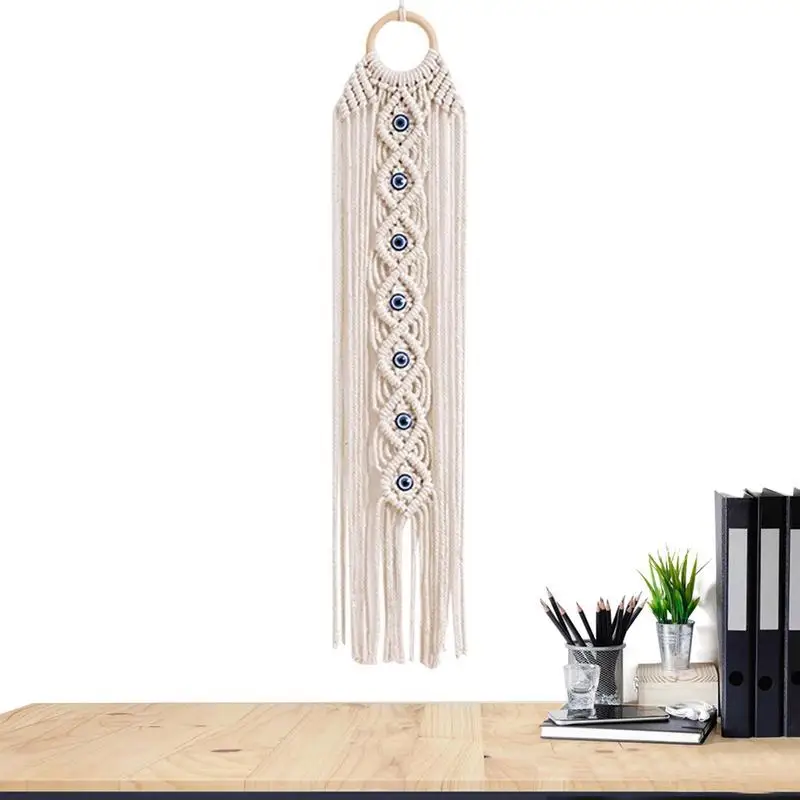 

Boho Macrame Wall Hanging Dream Catcher With Crystal Stone And Tassel Boho Wall Decor For Bedroom Home Apartment Dorm Bohemian