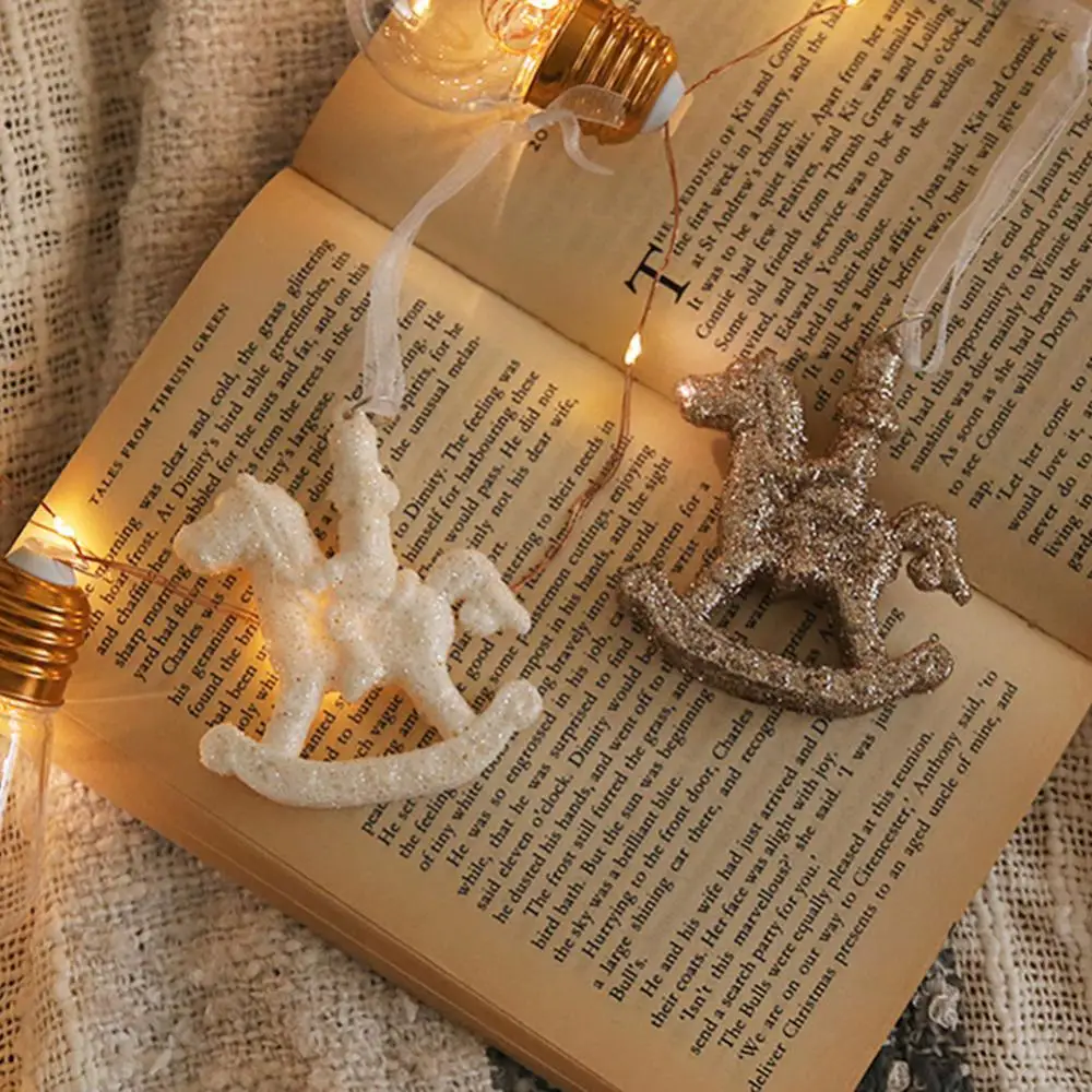 Ballet Girl Snowflake Pendant Christmas Mini Dolls Christmas Tree Ornament Xmas Decoration Home Doll New Year Gifts 21styles