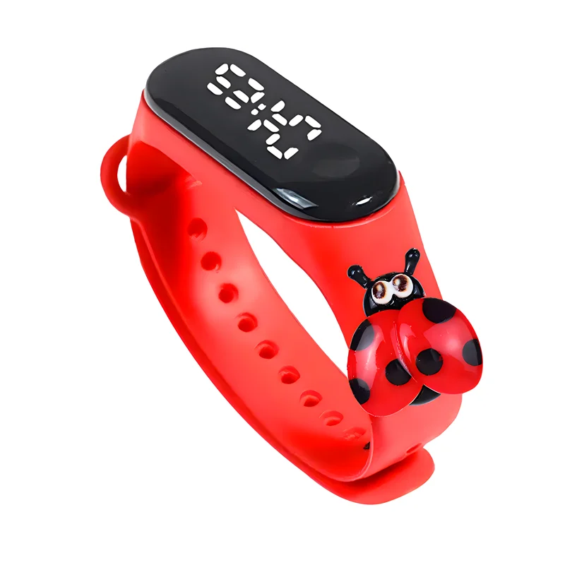 Colorful Cartoon Animal Slap Bracelet Watch for Kids - Perfect Birthday Gift
