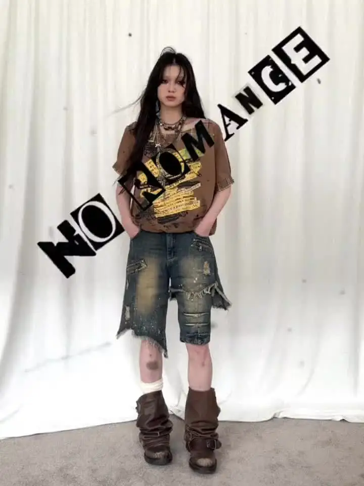 Джинсовые шорты Karrcat Trashy Y2k