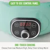 6QT Programmable Slow Cooker, Removable Nonstick Pot, Keep Warm & Digital Timer, Dishwasher Safe Glass Lid & Crock, Slow Cookers 5