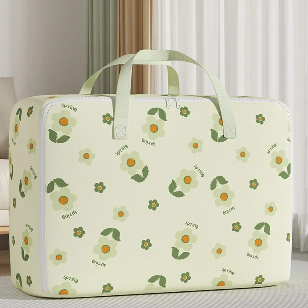 Non-Woven Quilt Clothes Storage Bag Foldable Duvet Clothes Organizer Large Capacity Closet Storage Bag 4