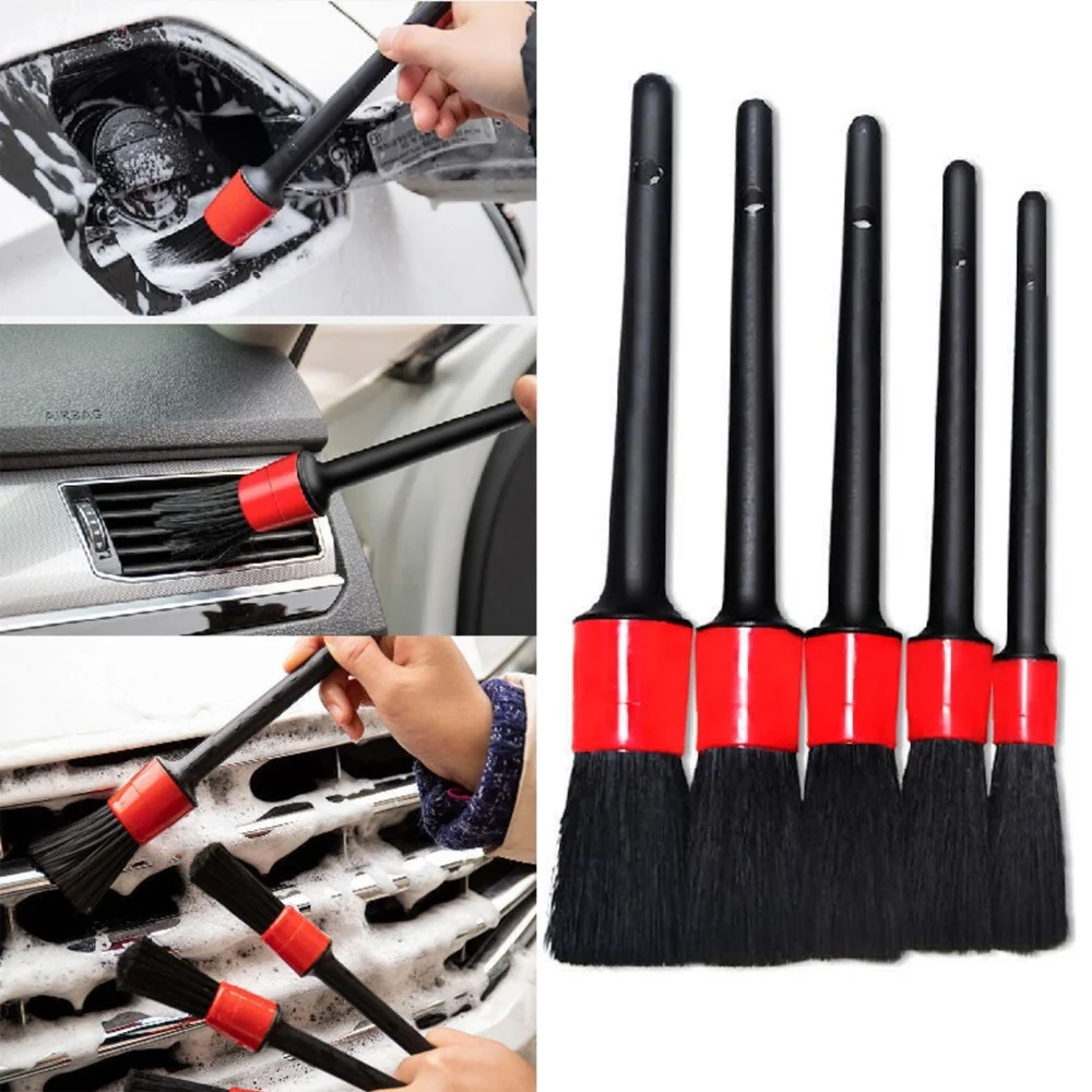 24 pezzi Set di spazzole per auto Set di spazzole trapano Kit di lavaggio con Ge