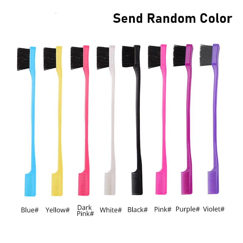 Wig Caps 4Pcs/Lot Hd Wig Cap Egde Laying Elastic Band For Lace Front Wigs Edge Control Brush With Tail Hair Comb for Edges