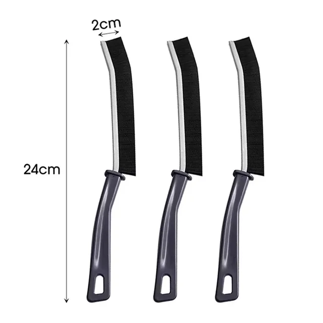 Multifunctional Hard-Bristled Gap Brush Cleaning Brush Grout Cleaner Scrub Brush Deep Tile Joints Crevice Gap Cleaning Tools 6