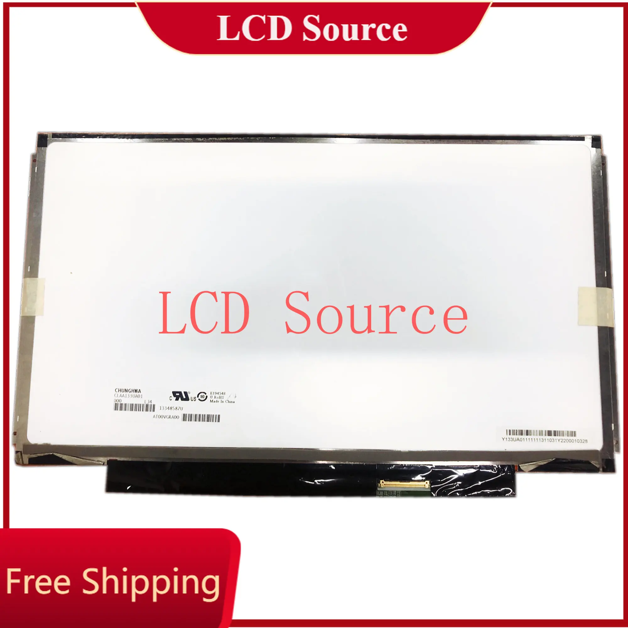 

CLAA133UA01 LVDS 13.3 40 PIN 1600x900 SLIM LCD LED Screen Panel