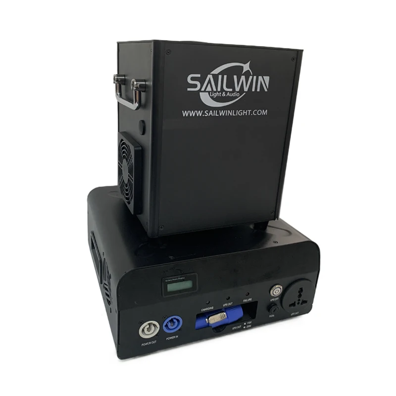 

Фабрика Sailwin, 24 В, 20 Ач, 1600 Вт, высокопорошковый портативный аккумулятор UPS для холодной машины, фейерверков, фонтанов