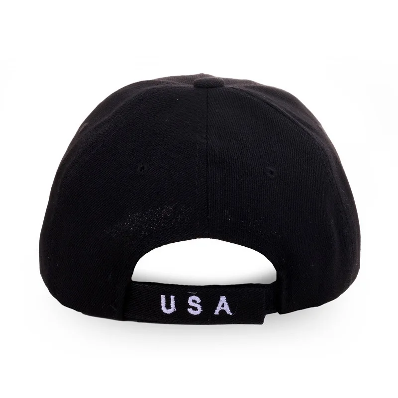 Hot Sale Unisex Baseball Cap 3D Bald Eagle USA Embroidery Cap Men And Women Outdoor Sports Hats