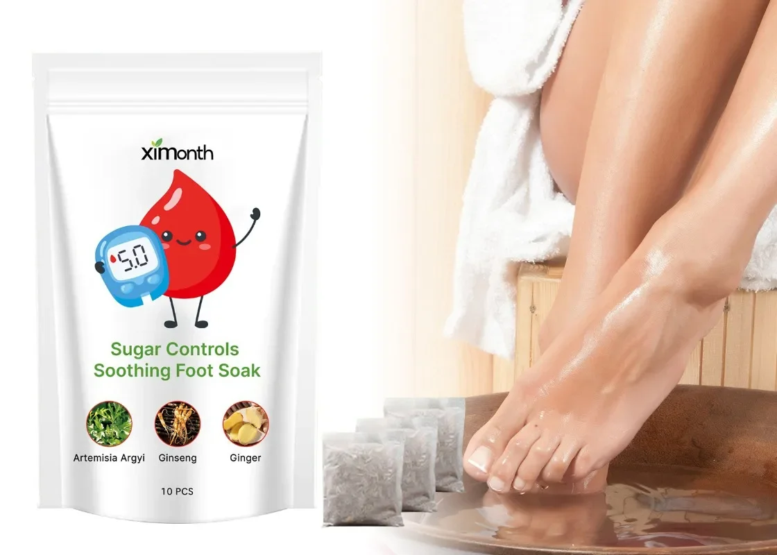 Sugar Control Foot Bath Improve Blood Sugar Blurred Vision Fatigue Detox Headache Soothing Dehumidification Detox Foot Soak 족욕기