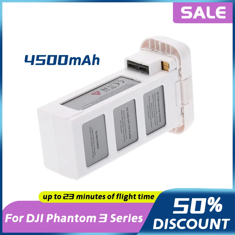 Promozione Phantom 3 Se Batteria 15.2V 4500Mah Lipo 4S 23 Minuti Per Dji Phantom 3 Parti Drone Professionali/Standard/Avanzate