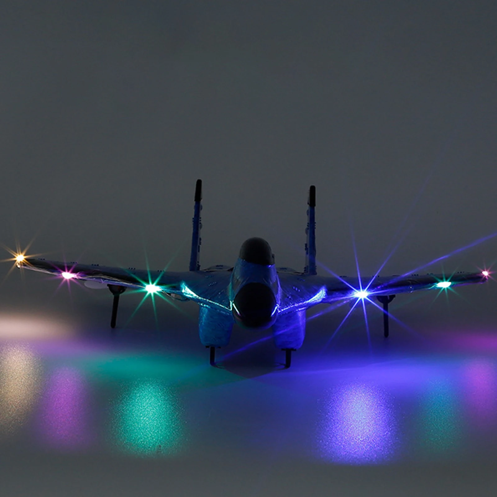 RC Glider Jet Fighter 2 Channels with Night Light Model Anti Falling Fixed Wing Aircraft for Beginners Easy to Fly Outdoor Toys rc glider rc plane