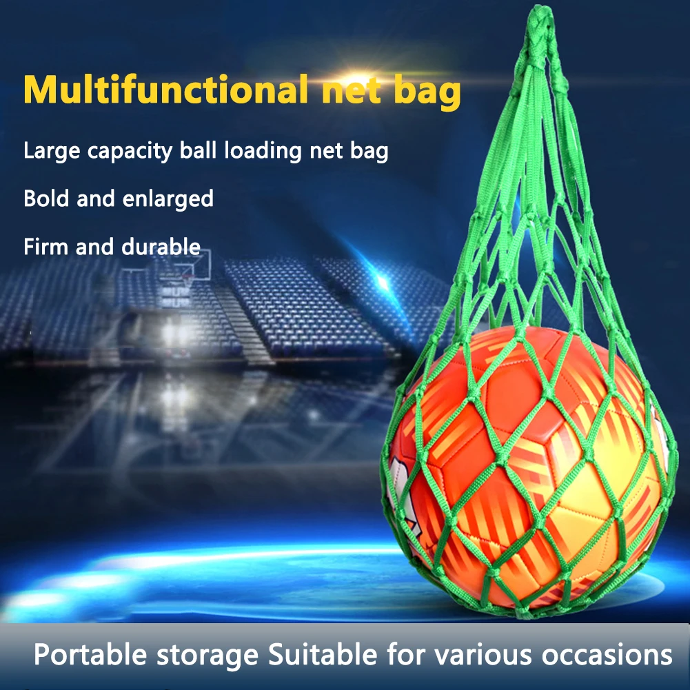 Nylon Sports Ball Carry Bag for Basketball Football Volleyball