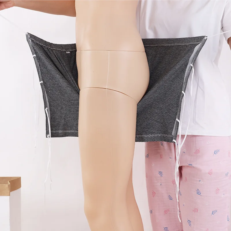 Quality Tethered Men Nursing Underpants Easy To Open and Close Suitable for Patients/elderly Daily Home Health Care