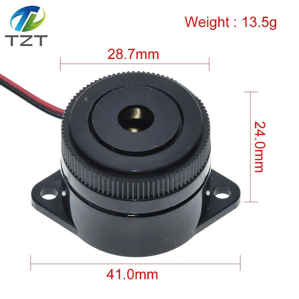 QSI-2910 90DB 버저 29.5x24.5mm DC 12V 액티브 버저 아두이노용 연속음