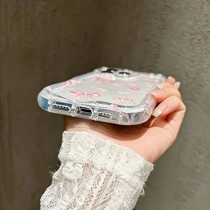 Adorable Bowknot Chain Phone Case Cover