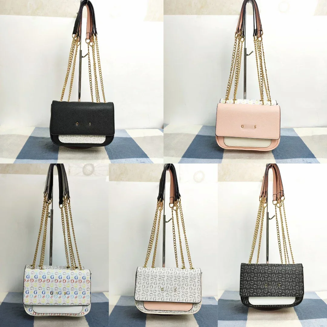 

2024 New Luxury Brand Designer Shoulder Fashion Crossbody Bag Women's Premium Chain Leather Tote Bag HJJ