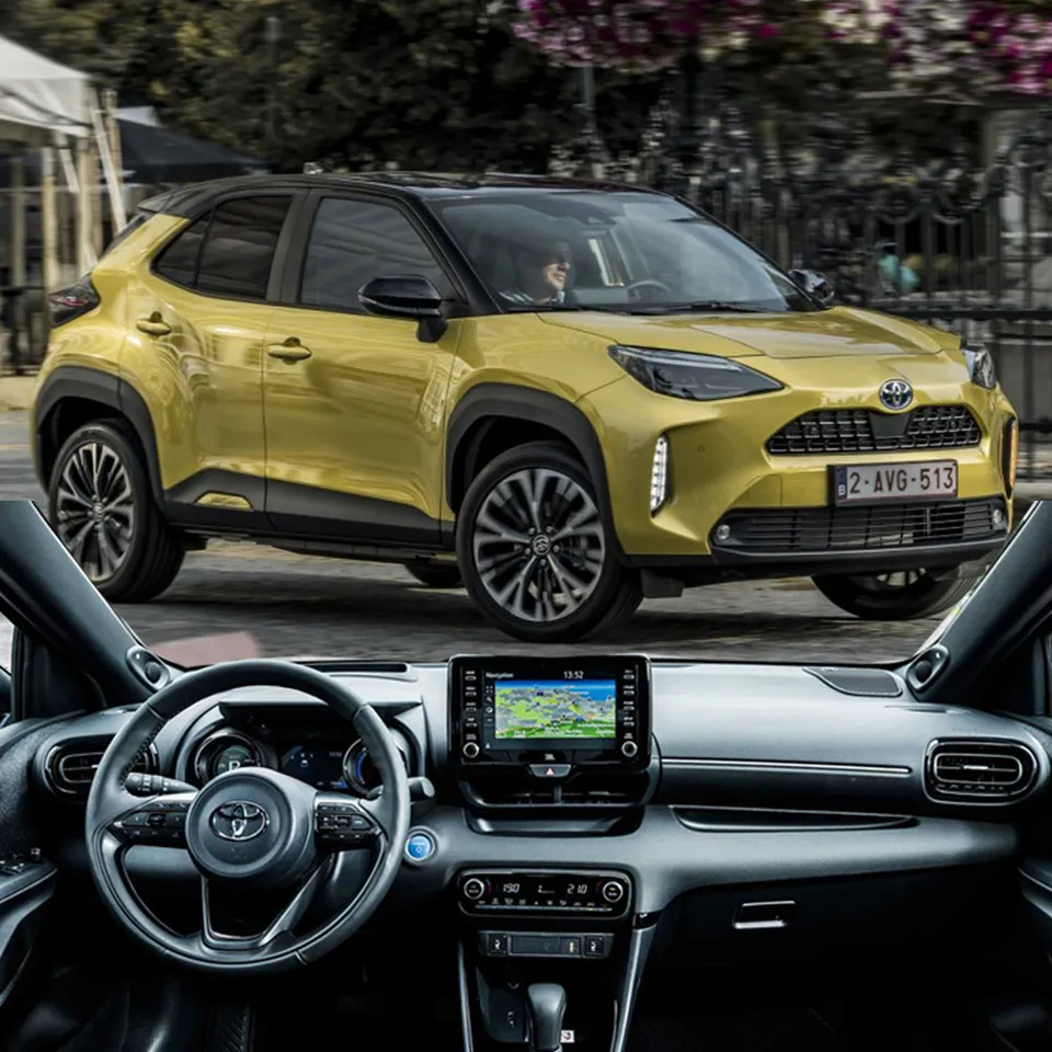2020-2023 TOYOTA YARIS CROSS XP210 Barres de toit Transversales Fer TÜV