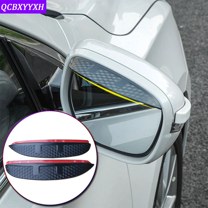 

Car Styling For Honda City Civic Accord 2012-2022 Rearview Mirror Eyebrow Rain Gear Shield Anti-rain Cover Stickers Accessories