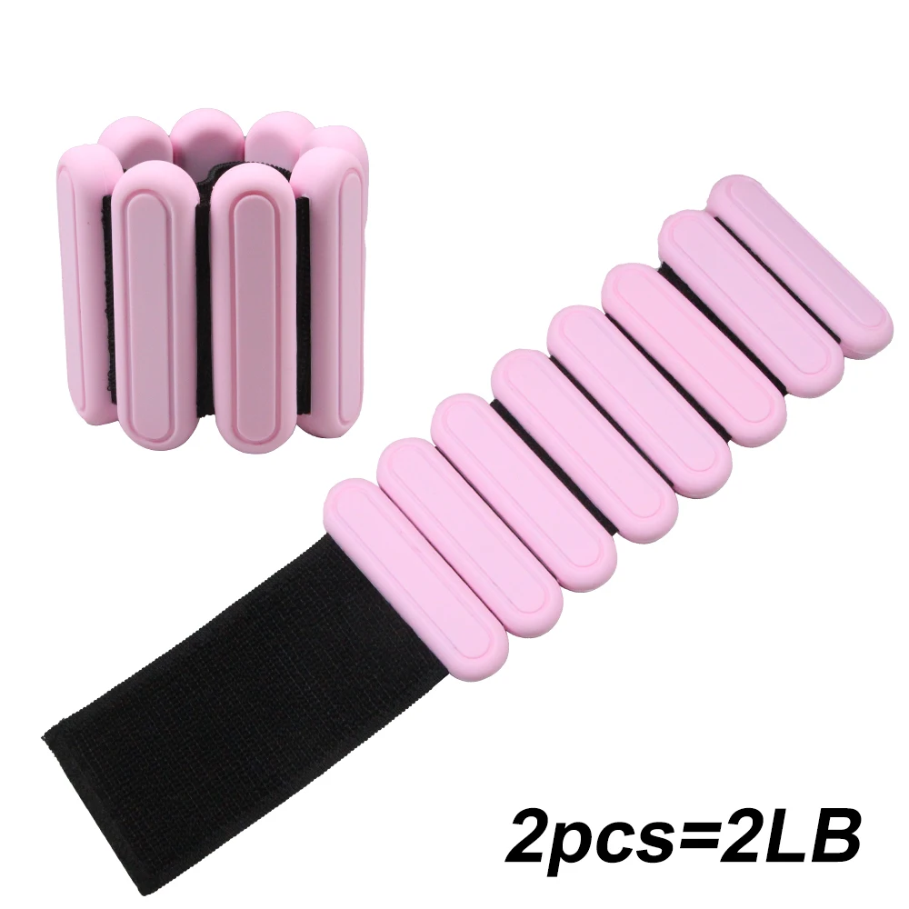 Pesi Per Polso E Caviglia Regolabili - 1 Kg Coppia Per Fitness - Foto 4