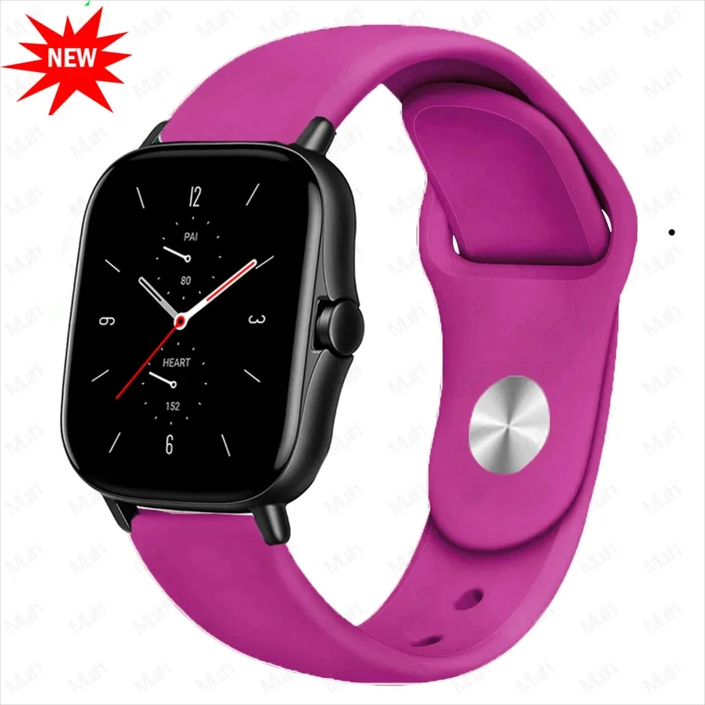 Silicone Replacement Watch Strap - 20mm/22mm Band