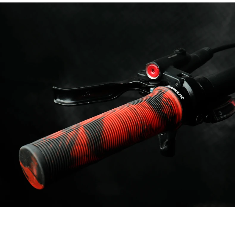 Dee mount tpr Fahrrad lenker griffe Anti-Rutsch-Stangen ende bequemes Hand gefühl MTB Fahrrad Handa uflage stoß dämpfende Fahrrad griffe – Detail 12