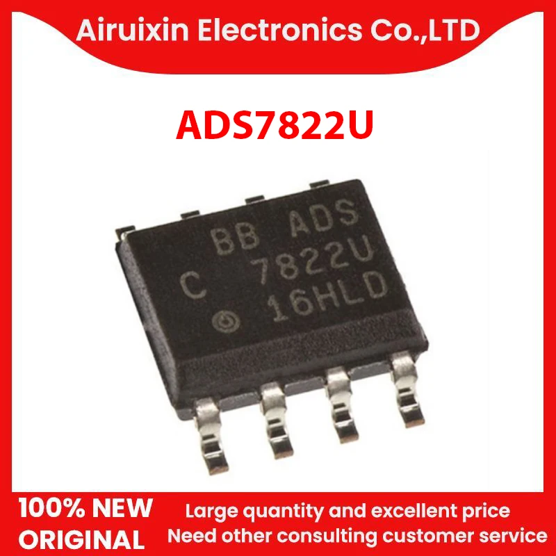 

100% новый и оригинальный ADS7822U SOP8 1 шт./лот